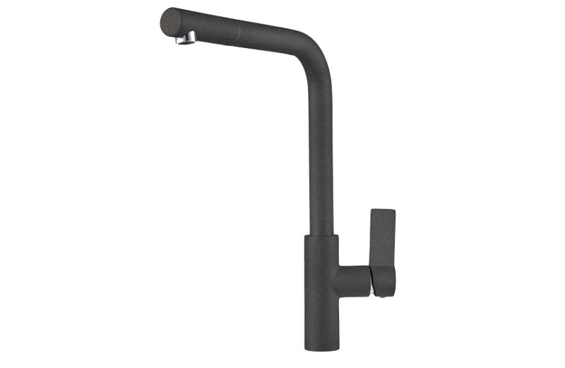 Смеситель для кухни Granula 2502, ЧЕРНЫЙ черный